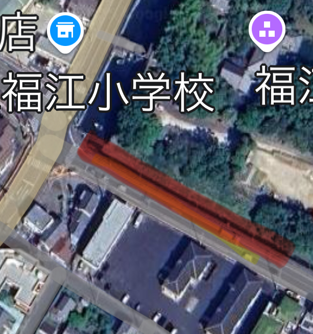 石田城外周(交差点から事務機の安福)通りの街路灯