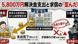 【続報】5,800万円を「無計画」に放出した五島市。支払から3ヶ月、回収の合意書すら「不存在」の衝撃。