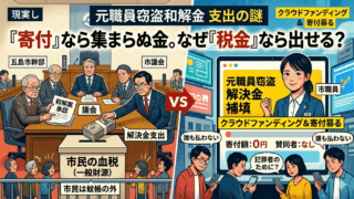 元職員の窃盗和解金、もし「クラウドファンディング」で募ったらどうなるか？