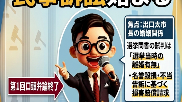 【事件番号】令和８年（ハ）第５号 次回以降からが見ものの民事訴訟