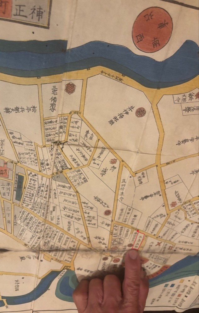 江戸時代の古地図（切絵図）